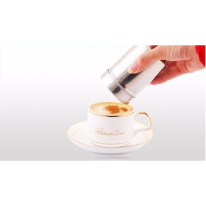 Set Sita pentru decorat cafeaua din inox + 16 forme - Img 11