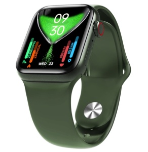 Smartwatch Techstar® HW18, Ecran Touch HD 1.6 inch, Bluetooth 5.2, Senzor Tensiune, Puls, Oximetru, 2 Bratari, Silicon și Textil, Verde - Img 8
