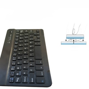 Tastatura Wireless Techstar®, Bluetooth 3.0, Acumulator, Compatibila Android/Windows/Mac, Slim - Img 6