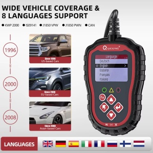 Tester auto Quicklynks T41 – prezentare kit complet cu cabluri si accesorii