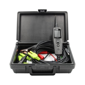 Tester electric auto Techstar P100 in servieta cu accesorii complete