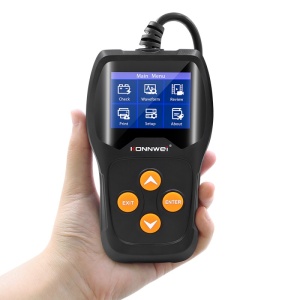 tester baterii auto konnwei kw600 tinut in mana functionare