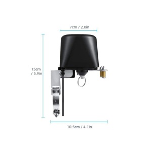 Valva Inteligenta Techstar® Smart Valve, Conectiune Wireless, Oprire si Pornire Alimentare Conducta Apa/Gaz, Compatibil Tuya , Google Assistant - Img 7
