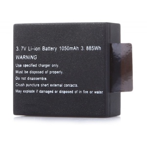 Acumulator Reincarcabil PG1050, compatibil cu EKEN, SJCAM, si orice Camera Sport OEM, Li-Ion 1050mAH - Img 3