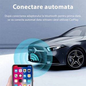 Utilizare adaptor Carlinkit CPC200-CP2A Techstar in masina