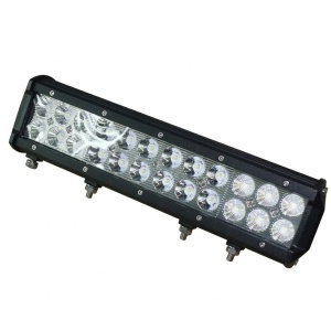 Bara Proiectoare LED Auto Offroad Techstar® Tch2, Putere Reala 24W, 12V-24V, 6000K, IP67, 36 cm, Flood Beam, Negru - Img 1