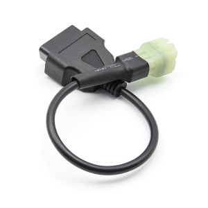 Conector OBDII si cablu KTM 6 pini pentru diagnoza ECU motocicleta