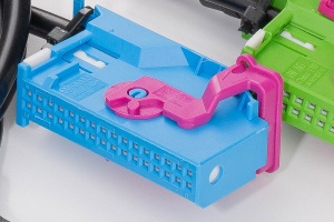 Adaptor albastru si verde GODIAG GT112 K-Line pentru conectare offline la ceasuri de bord OBD2