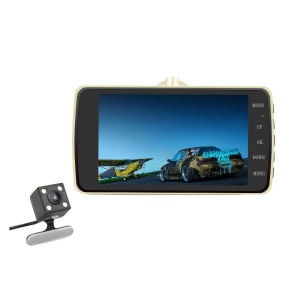 Camera Video Auto Dubla Techstar® T810 FullHD Cu Functia WDR si Ecran IPS 4inch - Img 8