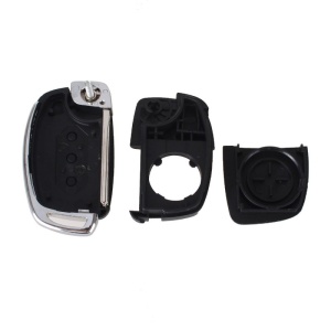 Carcasa cheie auto 3 butoane TOY40 Hyundai Santa FE IX25 IX35 IX45 set complet desfacut cu interior vizibil