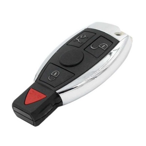 Carcasa cheie auto Techstar compatibila Mercedes A B C E G M R S Class Sprinter Viano Vito, lama ascunsa, 4 butoane