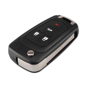 Carcasa cheie auto Techstar 4 butoane, compatibila Opel Chevrolet Vauxhall, finisaj lucios
