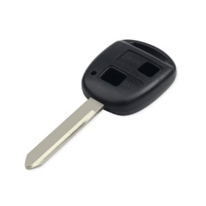 Carcasă cheie auto Mitsubishi cu lama dreaptă, vedere frontală