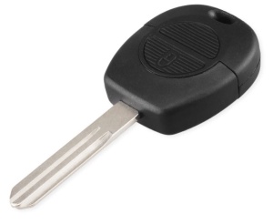 cheie techstar 2 butoane nissan compatibila cu xtrail micra almera juke lamela tip a33