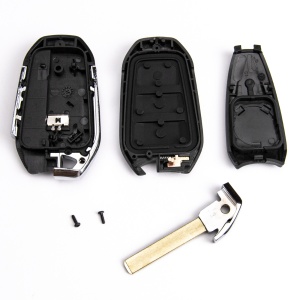 set complet carcasa techstar peugeot citroen cu 3 butoane