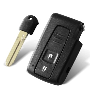Carcasa cheie auto Techstar pentru Toyota 2 butoane compatibila Corolla Prius Camry RAV4 vedere set cu lama detasata