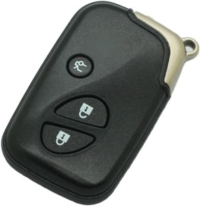 carcasa cheie auto flip smart key techstar cu 3 butoane compatibila lexus es350 gs350 is250 rx350 lama detasabila