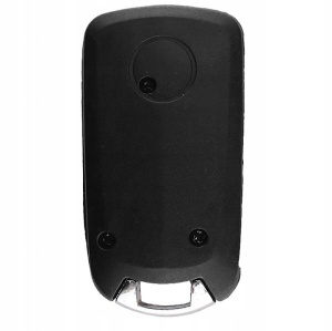 Carcasa cheie transformatoare Techstar upgrade cheie tip briceag flip 2 butoane lama HU46 compatibila Opel Astra G Vectra B Zafira A Corsa C vedere spate