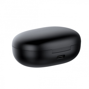 Casti Smart Techstar® TWS S28 , Wireless, Bluetooth V5.0, HD Audio, Touch, IPX5, iOS, Android, 300mAh, Type-C, Negru - Img 3