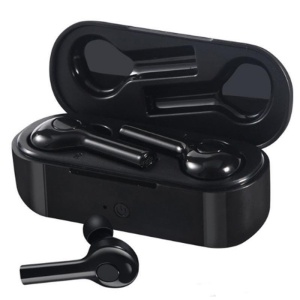 Casti Techstar® TWS TW08, Wireless si Bluetooth V5.0, Waterproof, Negru, HiFi, Anynet - Img 1