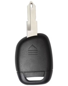 Cheie auto completa cu telecomanda Techstar compatibila cu Renault Clio II, Kangoo, Twingo, Master, 1 buton, 433 MHz, PCF7946 ID46, vedere fata