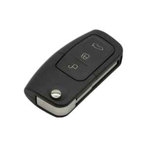 Cheie auto Ford cu buton blocare/deblocare, 3 butoane, 4D60, FO21