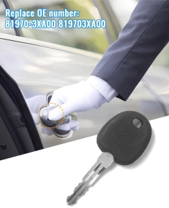 Cilindru Incuietoare Usa Stanga Fata cu Cheie pentru Hyundai Elantra (2011–2016) | Echiv OE 81970-3XA00 - Img 3