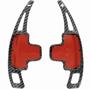 Extensii padele schimbator volan pentru Mercedes-Benz A/B/C/E/S/CLA/CLS/GLA/GLC/GLE, finisaj carbon negru, set stanga + dreapta