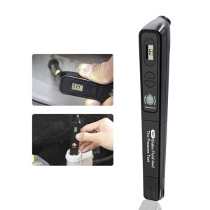 Instrument Techstar 2in1 in pozitie verticala pentru test lichid frana si presiune pneuri
