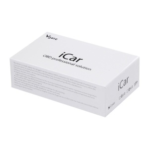 Cutie ambalaj interfata auto OBD2 Vgate iCar3 rosu