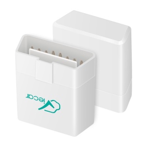 Interfata Viecar alb cu carcasa si conector metalic