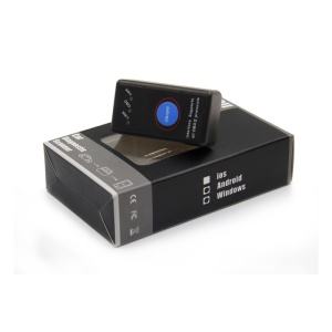 Set adaptor OBD2 Bluetooth 4.0 cu buton ON/OFF Techstar pentru diagnoza rapida