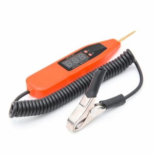 testare intrerupatoare si distribuitori auto cu lampa Techstar portocaliu
