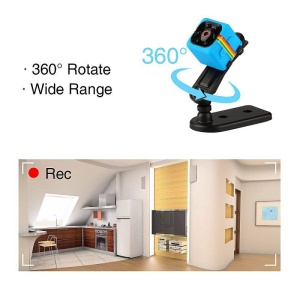 Mini Micro Camera Albastra Sport si Auto Smart Techstar® SQ11 cu Nightvision 12MP - Img 4