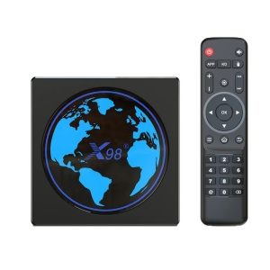 Mini PC Tv Box Techstar® X98 Mini, Procesor S905X2 , Android 11, UHD 4K, 4GB RAM, 32GB ROM, WiFi, Bluetooth, Telecomanda - Img 1