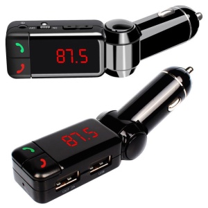 Modulator FM Auto cu Bluetooth BC06 si Transmitator Mp3 FM - Img 3