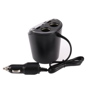 Modulator Fm Auto Tip Pahar A18S cu Display Led, Bluetooth 4.0, Car Kit MP3, cu Dual USB si Dual Charge - Img 6