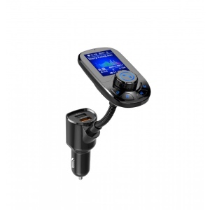 Modulator FM Techstar® T61, Ecran TFT, Wireless, Bluetooth 4.2, Microfon Integrat, Quick Charge 3.0, Slot MicroSD, AUX IN/OUT - Img 5