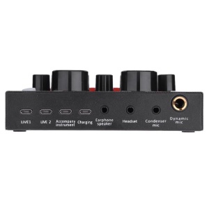 Placa de sunet V8 Webcast Techstar®, Interfata Audio USB, Negru - Img 4