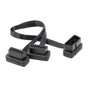 Adaptor auto OBD2 2 in 1 Techstar pentru conectare simultana
