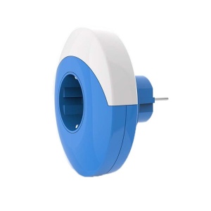 Vedere laterala priza smart Techstar M-A29 cu LED RGB integrat