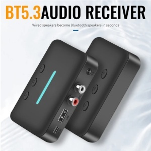 BT5.3 audio receiver Techstar T88 cu telecomanda, imagine de prezentare