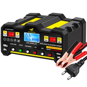 Incarcator inteligent pentru baterii auto 12V/24V, curent 12A/9A si functie Pulse Repair