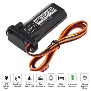 Resigilat GPS Tracker Techstar® GT02, Localizare LBS+GPS, SIM, 6 Luni Istoric, GPRS, Acumulator Integrat, Jurnal Bord, Aplicatie Mobil - Img 2