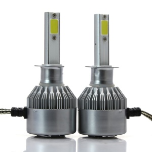 Resigilat Set 2 LED-Uri Auto Techstar® C6, H1, 36w, 3800 Lumeni, 6500K, AUTO, 12-24 Volti, COB - Img 8