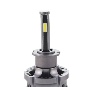Resigilat Set 2 LED-uri Auto Techstar® N8, H3, 50w, 5500 Lumeni, 3000K-8000K, AUTO, 12-24 Volti, COB, Canbus, Radiator Aluminiu - Img 5