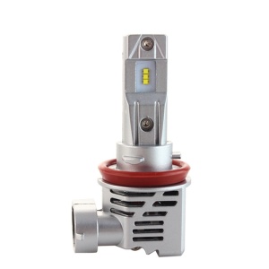 Set 2 LED-uri Auto Techstar® M3, H11, 40w, 8000 Lumeni, 6500K, AUTO, 12-24 Volti, ZES, Canbus, Miez Cupru, Radiator Aluminiu - Img 4