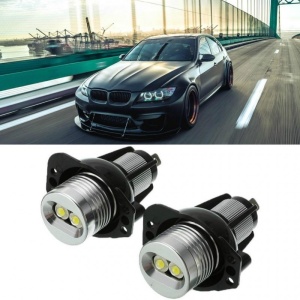 LED Angel Eyes Techstar pentru BMW E90 E91, aluminiu, 6W