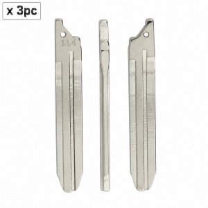 Set 3 lame cheie auto 114# TOY43 pentru Toyota
