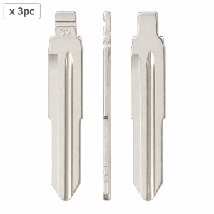 Set 3 lame cheie auto 39# YM28 dreapta pentru Opel, Chevrolet si Buick